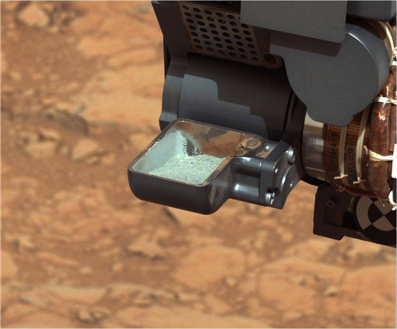 Illustration for article titled El robot Curiosity revela que pudo haber vida en Marte